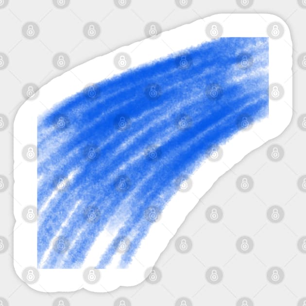 Blue watercolor abstract texture art Sticker by Artistic_st